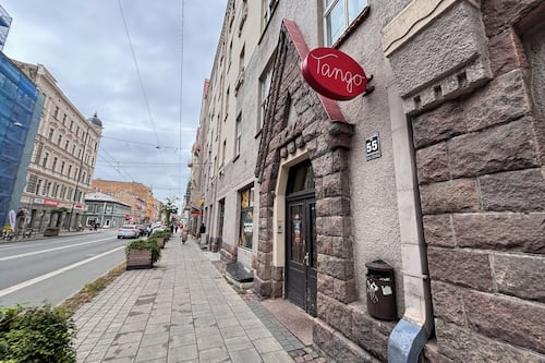 Majoituspaikan julkisivu