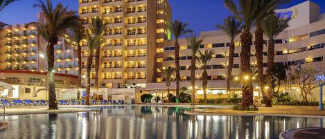 Voorkant van accommodatie