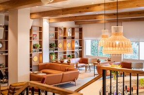 Sitteområde i lobbyen