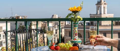 Chambre Deluxe, balcon, vue ville