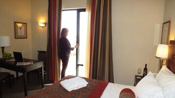 Classic-Zimmer, Balkon, Stadtblick | Blick vom Balkon