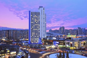 Front of property – evening/night