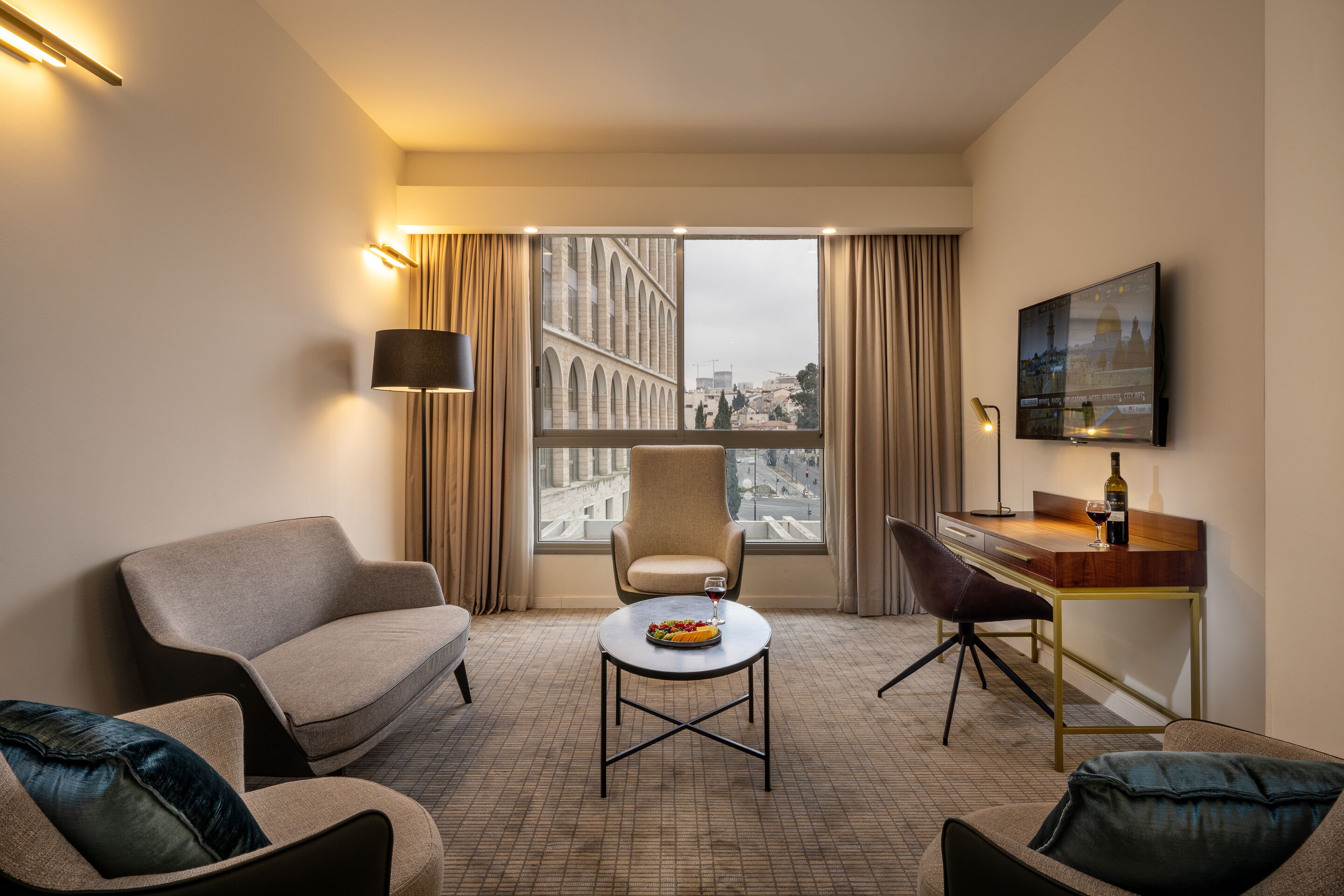 premium suite, 1 bedroom, balcony, city view | view from room