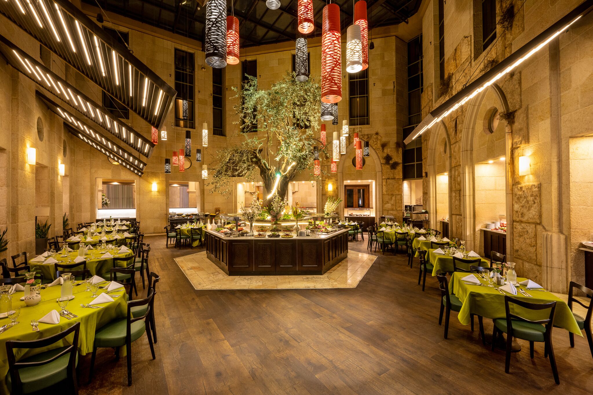 breakfast, lunch, dinner served; middle eastern cuisine