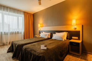 Standard Double or Twin room with Gym access | 1 Schlafzimmer, Verdunkelungsvorhänge, schallisolierte Zimmer