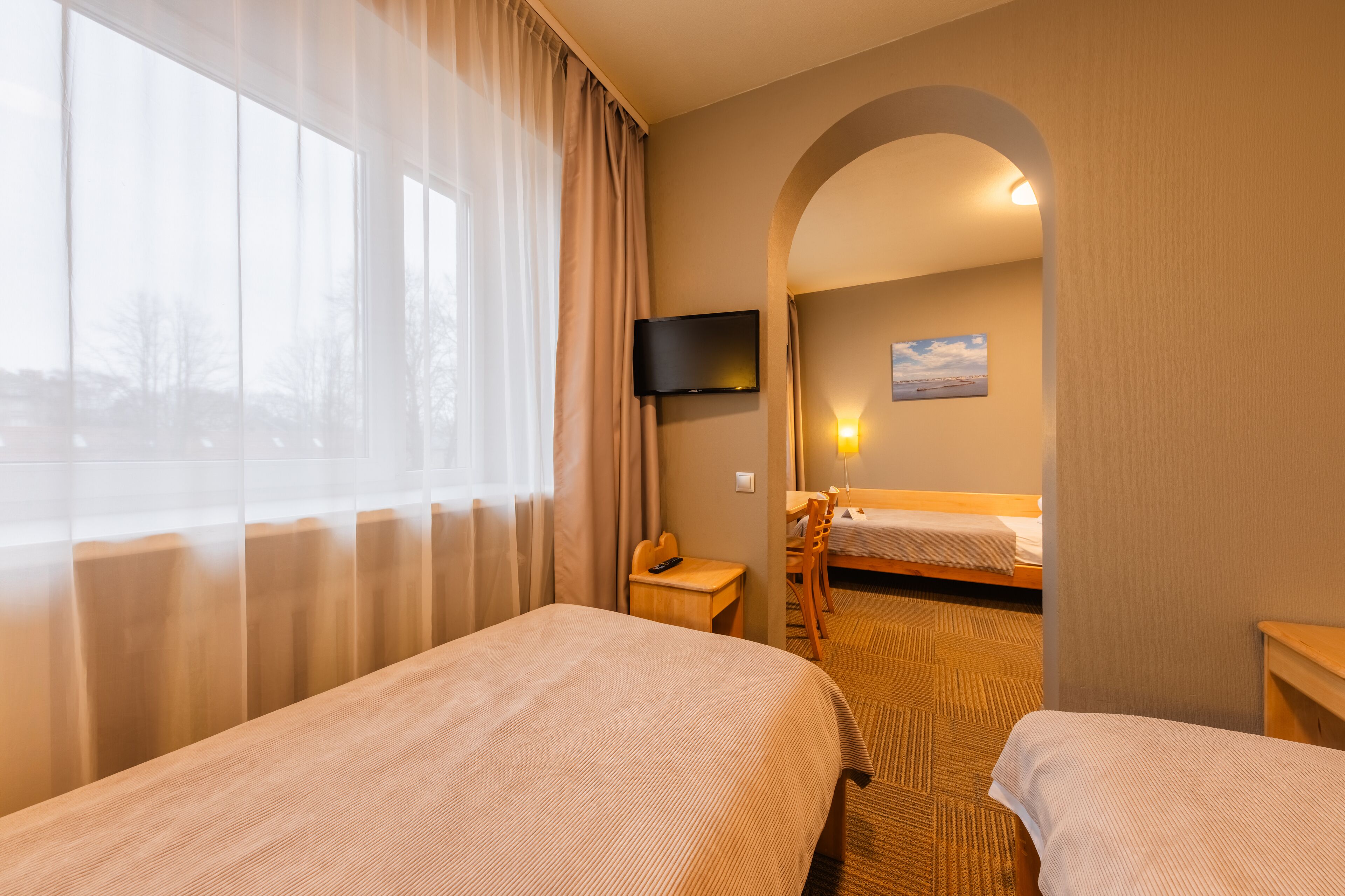 classic triple room | 1 bedroom, blackout curtains, soundproofing, free wifi