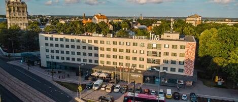 Fassade der Unterkunft