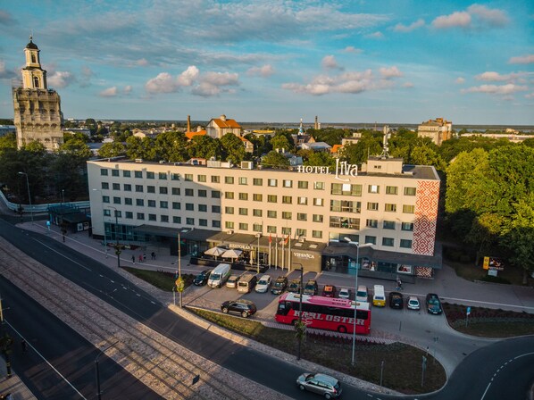 Fassade der Unterkunft
