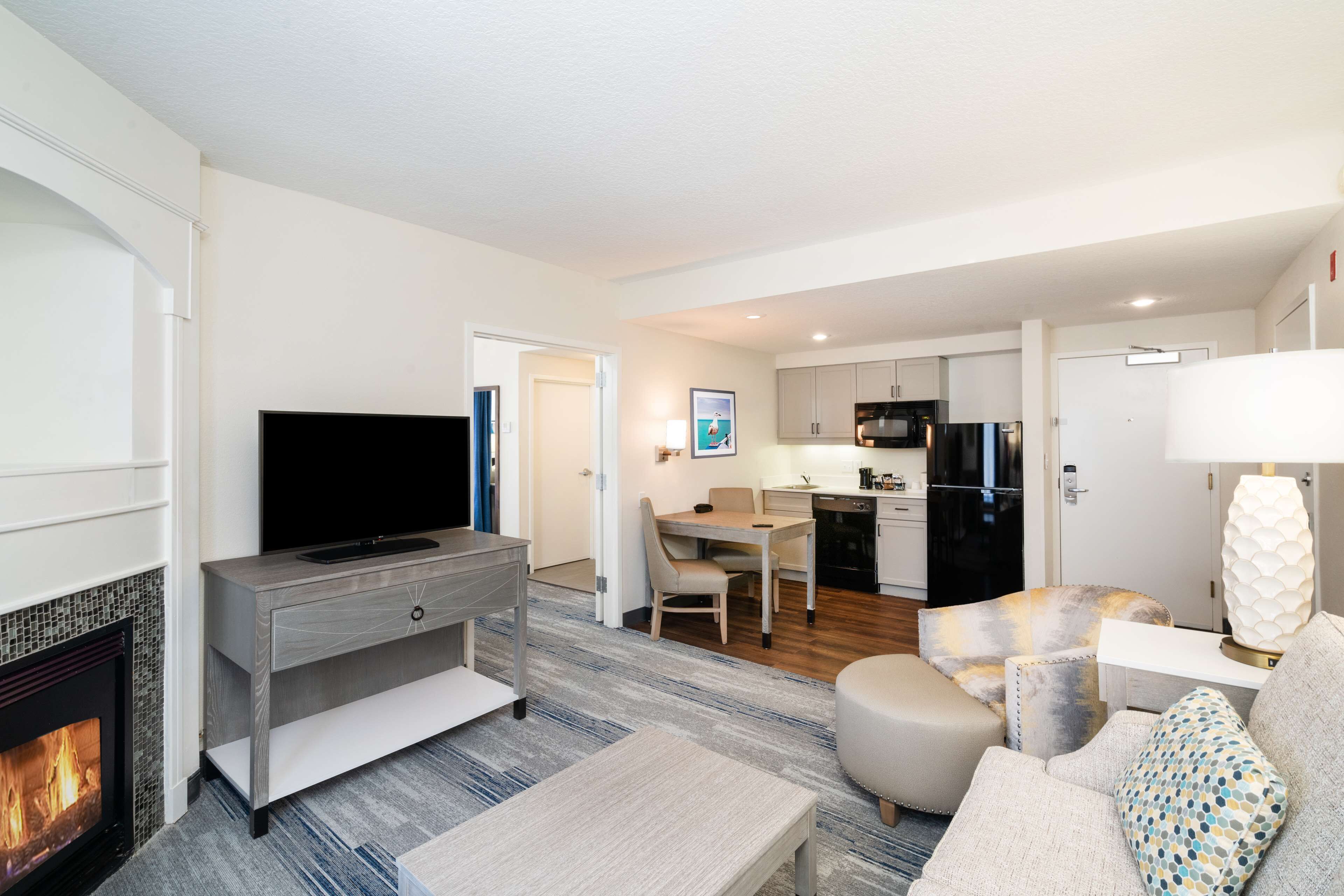 pillow-top beds, desk, laptop workspace, iron/ironing board