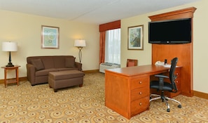 32-inch plasma TV with satellite channels, TV