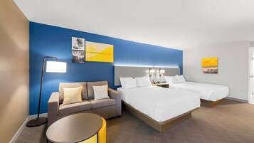 Desk, iron/ironing board, free WiFi, bed sheets