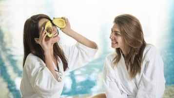 Behandelingskamers voor koppels, lichaamsbehandelingen, hydrotherapie