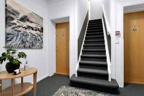 Interior entrance