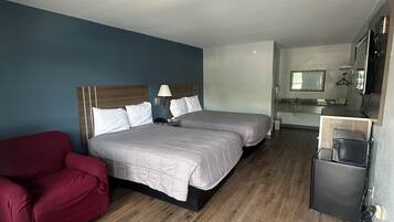 Free WiFi, bed sheets