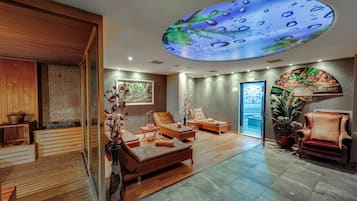 Salas de tratamiento para parejas, baño turco/hammam