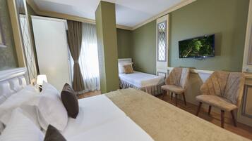 Minibar, in-room safe, soundproofing, rollaway beds