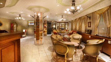 Sala de estar en el lobby