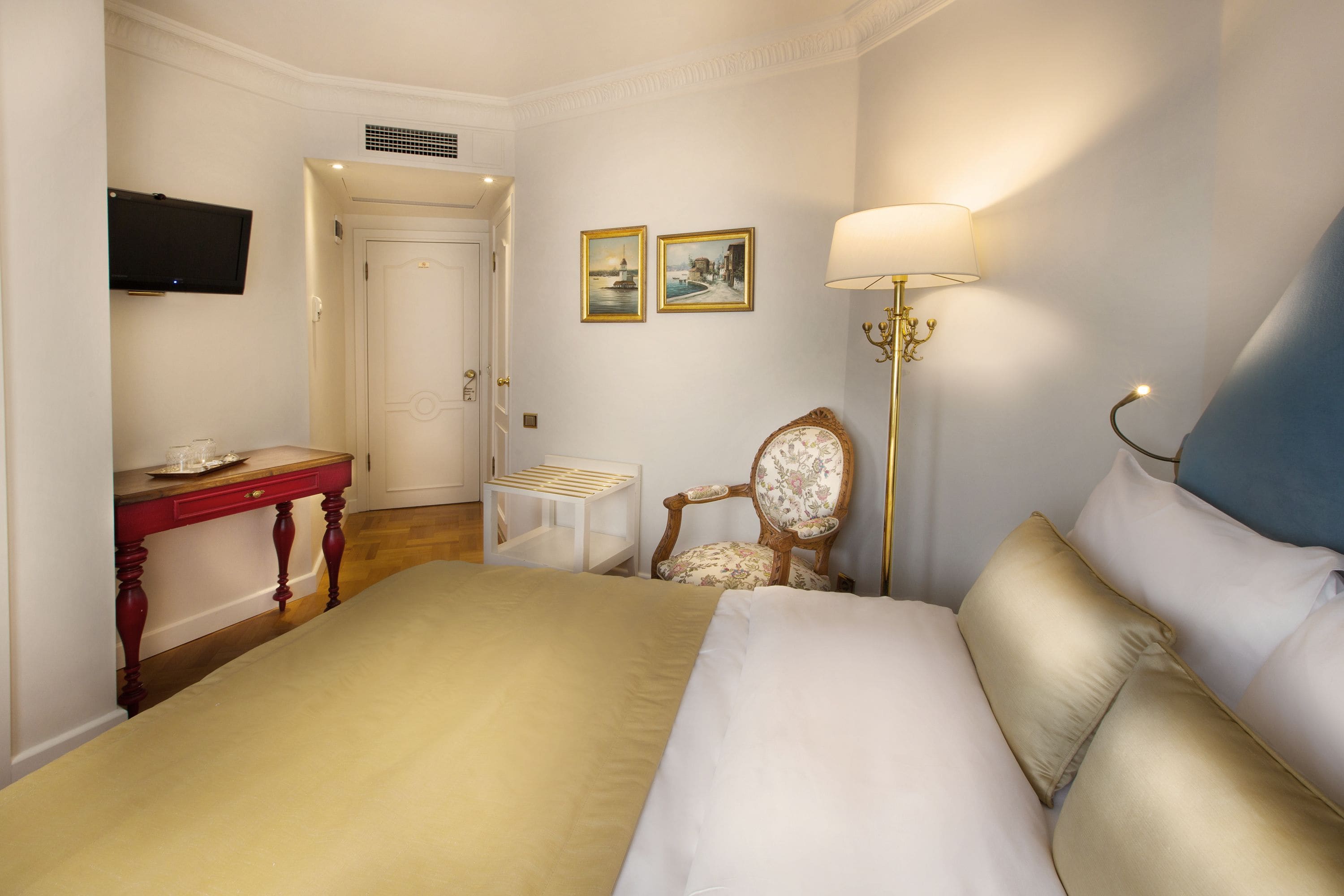 down duvets, pillow-top beds, minibar, in-room safe