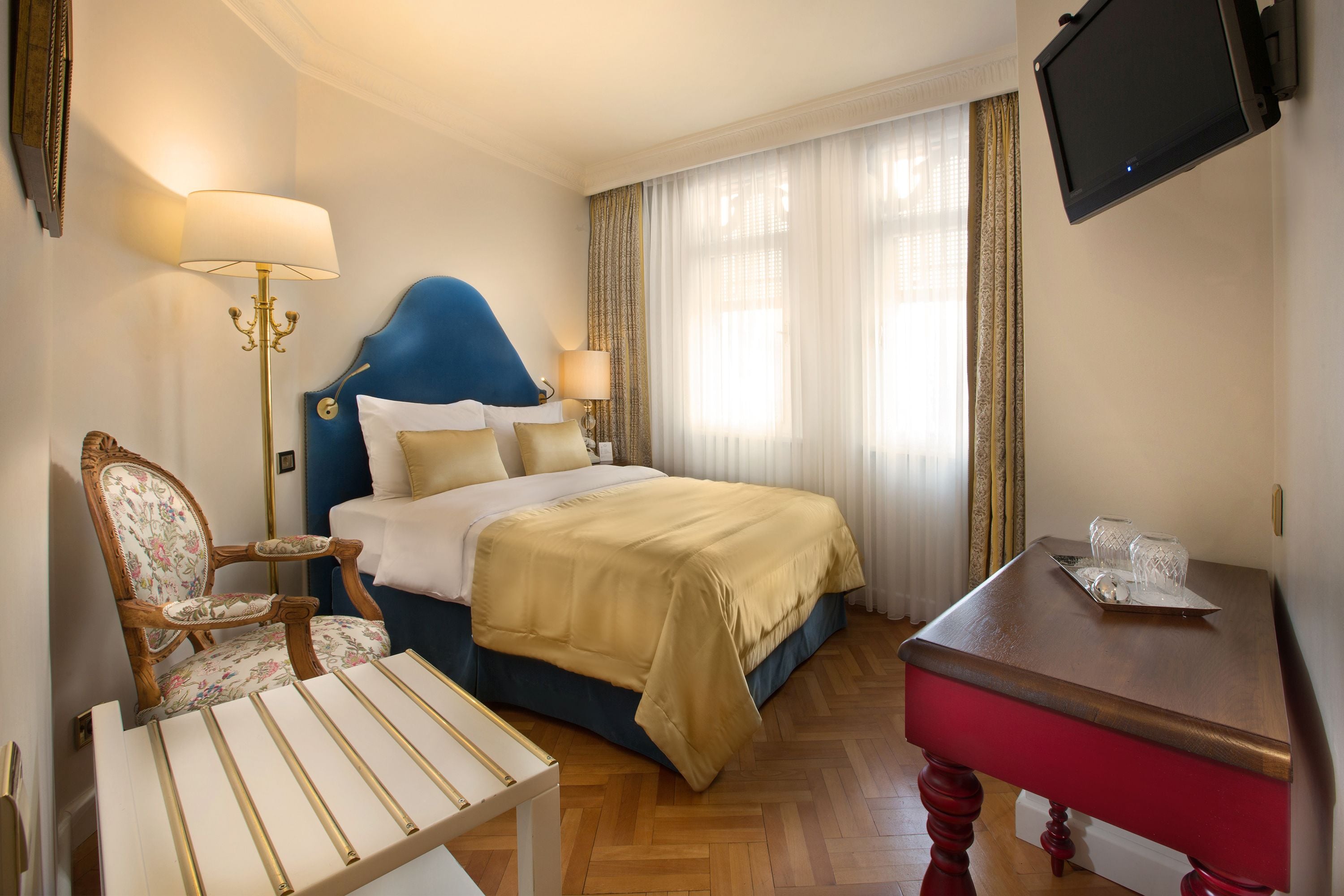 down duvets, pillow-top beds, minibar, in-room safe