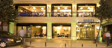 Front of property - evening/night