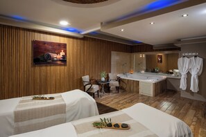 Diepe bindweefselmassages, Zweedse massages, 4 behandelingsruimtes