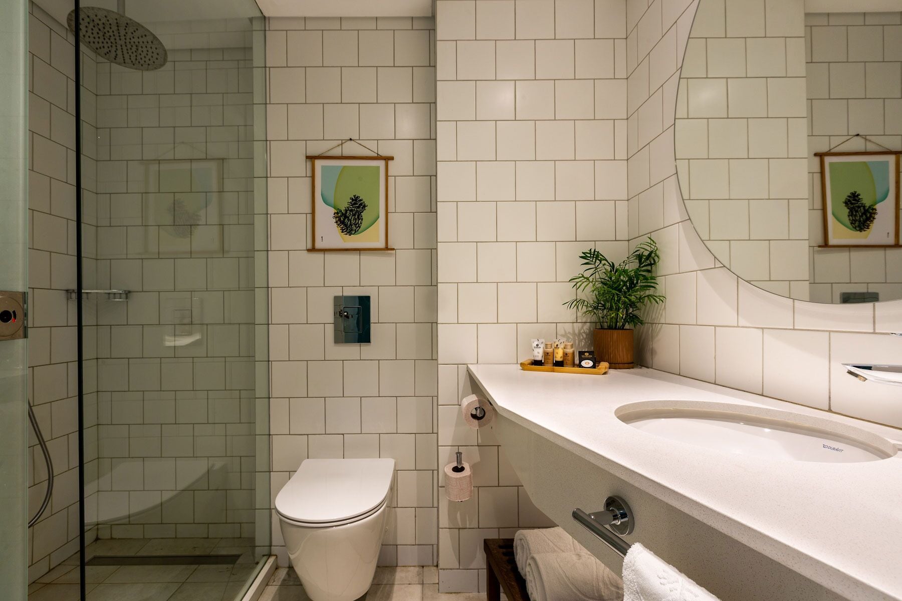 classic double or twin room | bathroom | free toiletries, hair dryer, towels