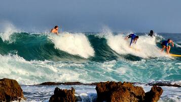 Am Strand, Sporttauchen, Strandbar