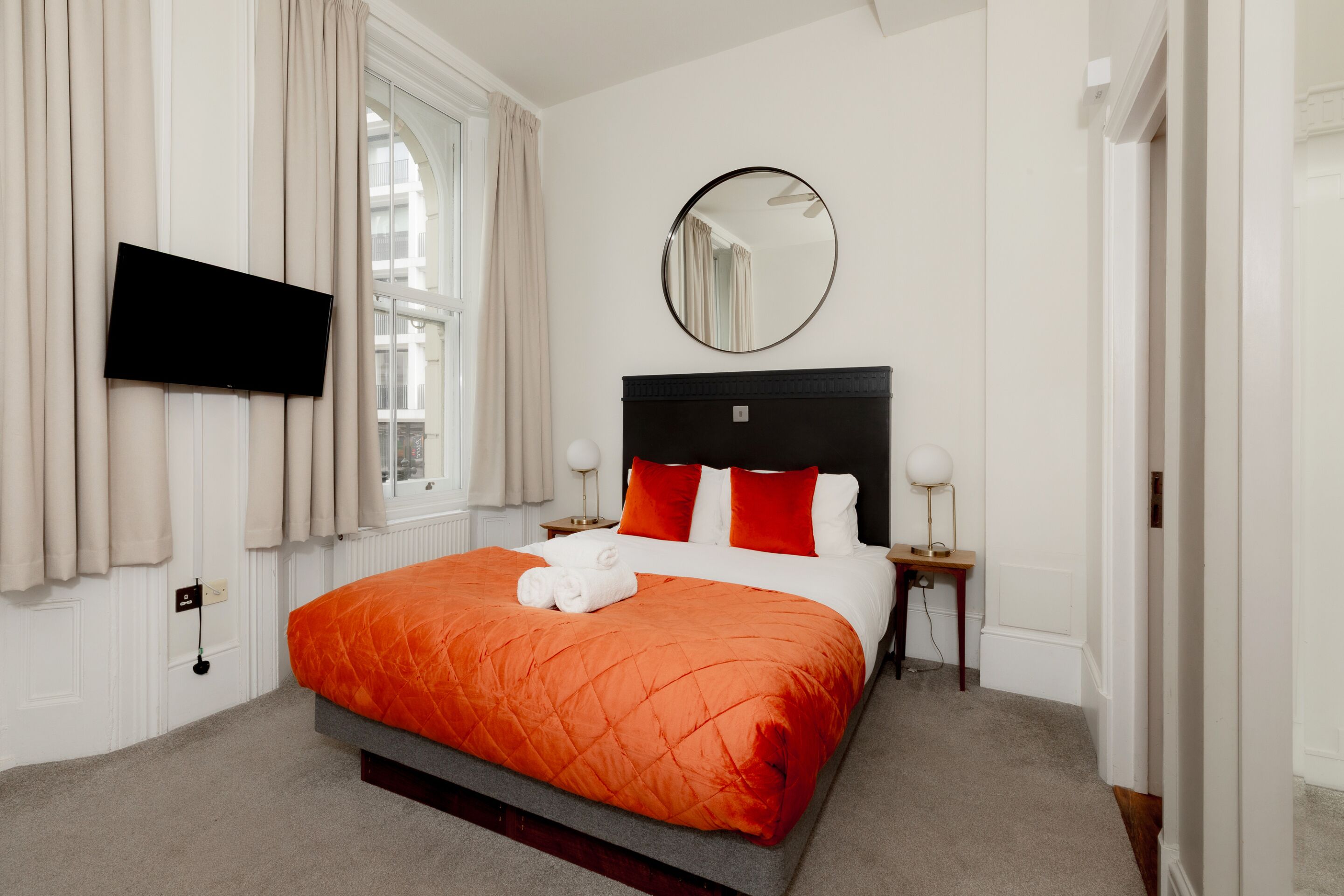 In-room safe, blackout curtains, iron/ironing board, free WiFi