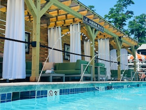 Indoor pool, seasonal outdoor pool