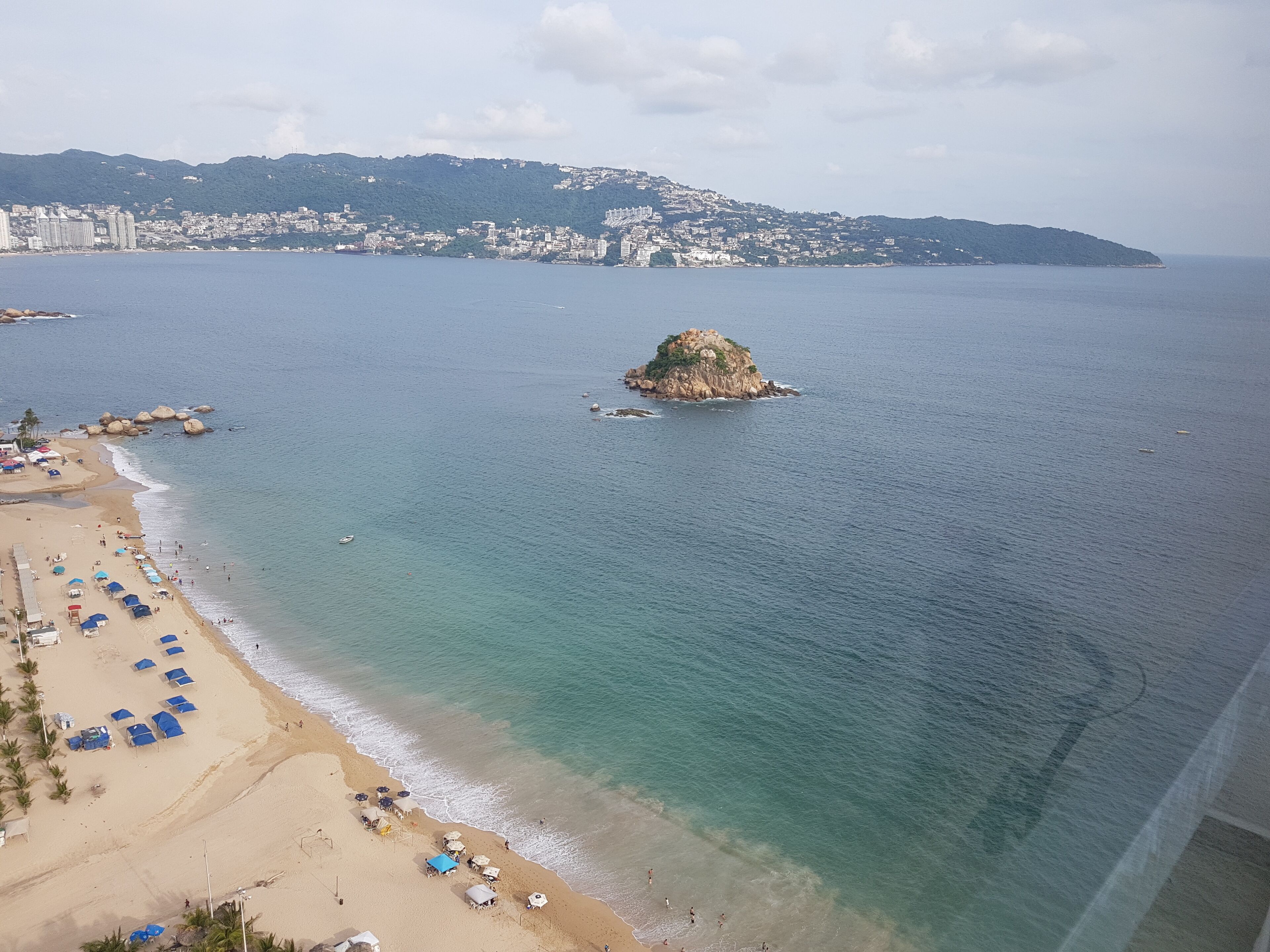 Chambre Deluxe, 2 lits doubles, balcon, vue partielle sur l'océan | Vue sur la plage/l’océan