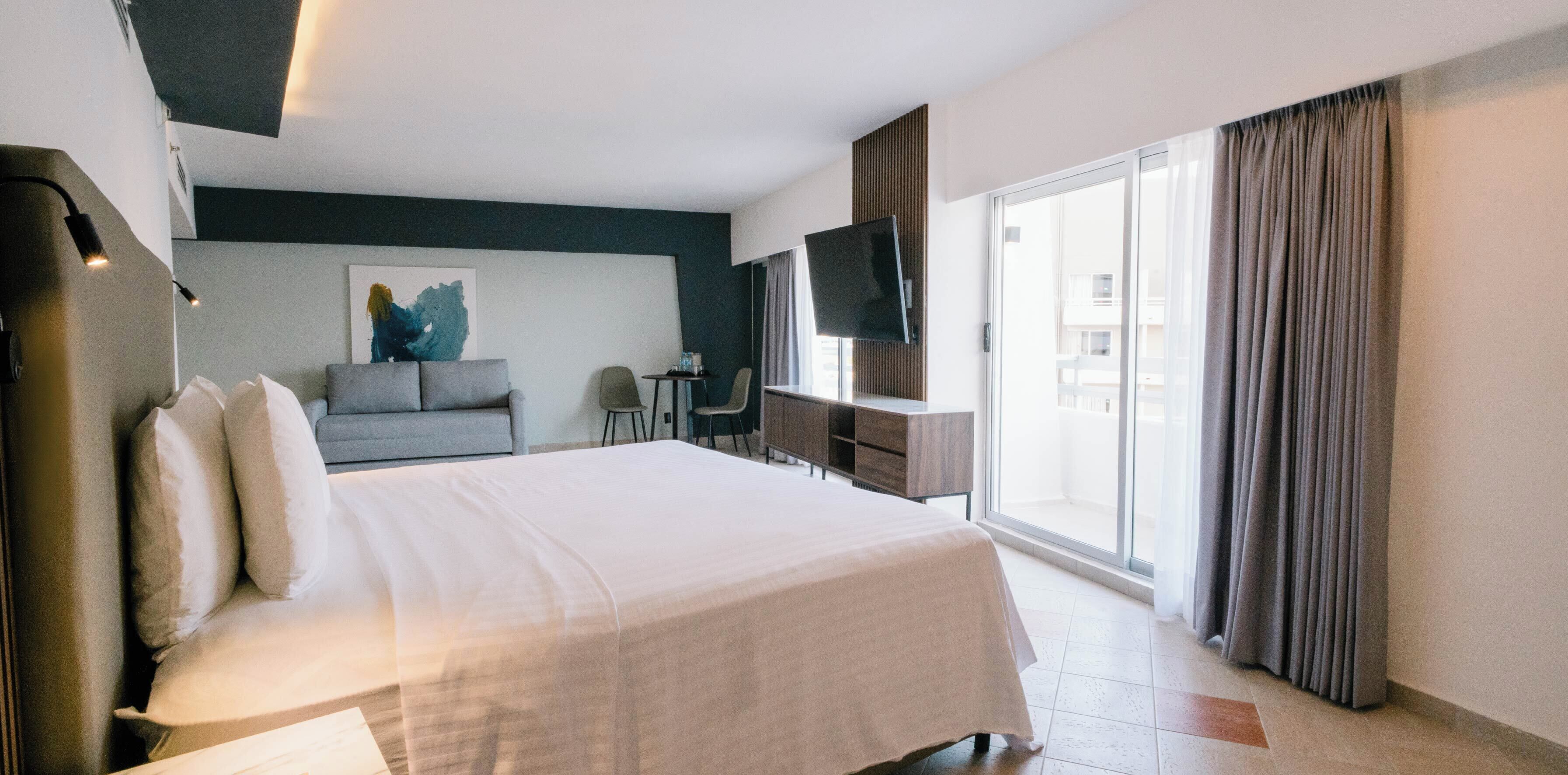 In-room safe, desk, laptop workspace, iron/ironing board