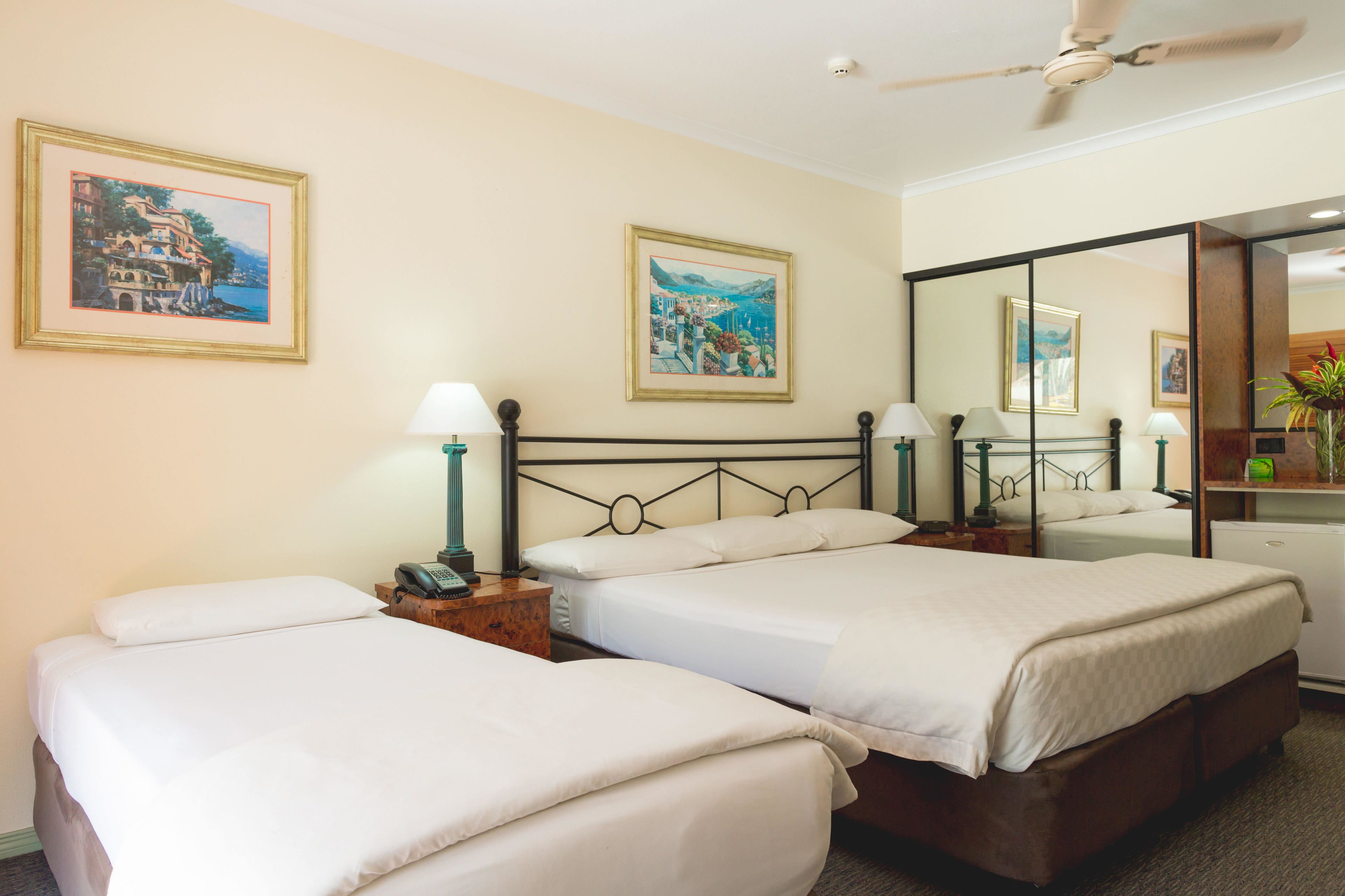 in-room safe, desk, iron/ironing board, free cots/infant beds