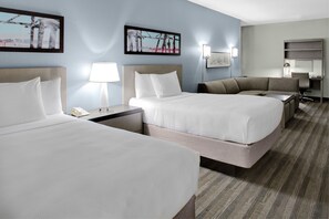 Coffres-forts dans les chambres, bureau, fer et planche à repasser