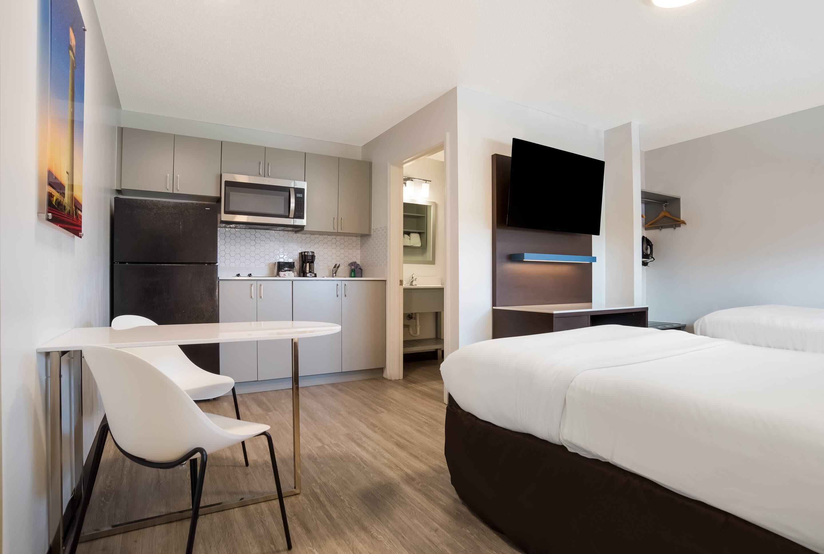 Double Room, 2 Double Beds, Non Smoking | Iron/ironing board, rollaway beds, free WiFi, bed sheets
