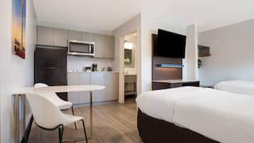 Double Room, 2 Double Beds, Non Smoking | Iron/ironing board, rollaway beds, free WiFi, bed sheets