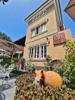 Fachada de la propiedad