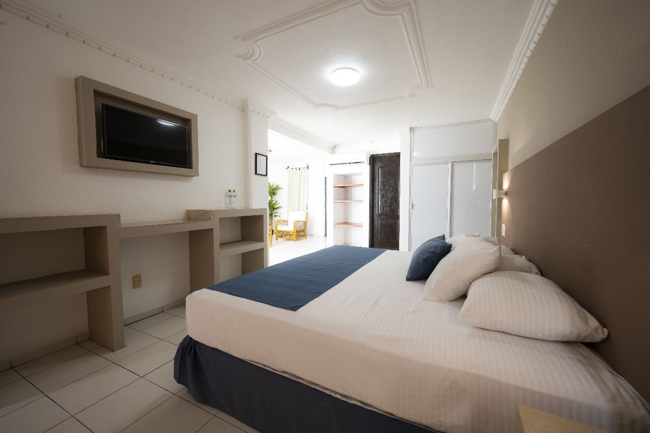 Junior Room, 1 King Bed, Sea View | View from room