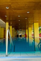 Una piscina techada