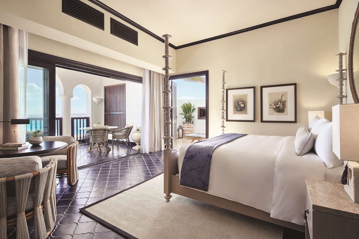 Suite, 1 camera da letto, di fronte alla spiaggia (Pool) | 1 camera, lenzuola Frette, biancheria da letto di alta qualità