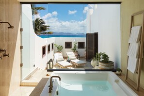 Suite Junior, en front de plage (King) | Salle de bain
