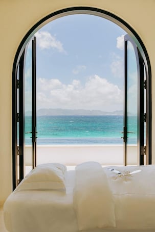 Salas de tratamiento para parejas, un sauna, tratamientos corporales. Cap Juluca, A Belmond Hotel, Anguilla