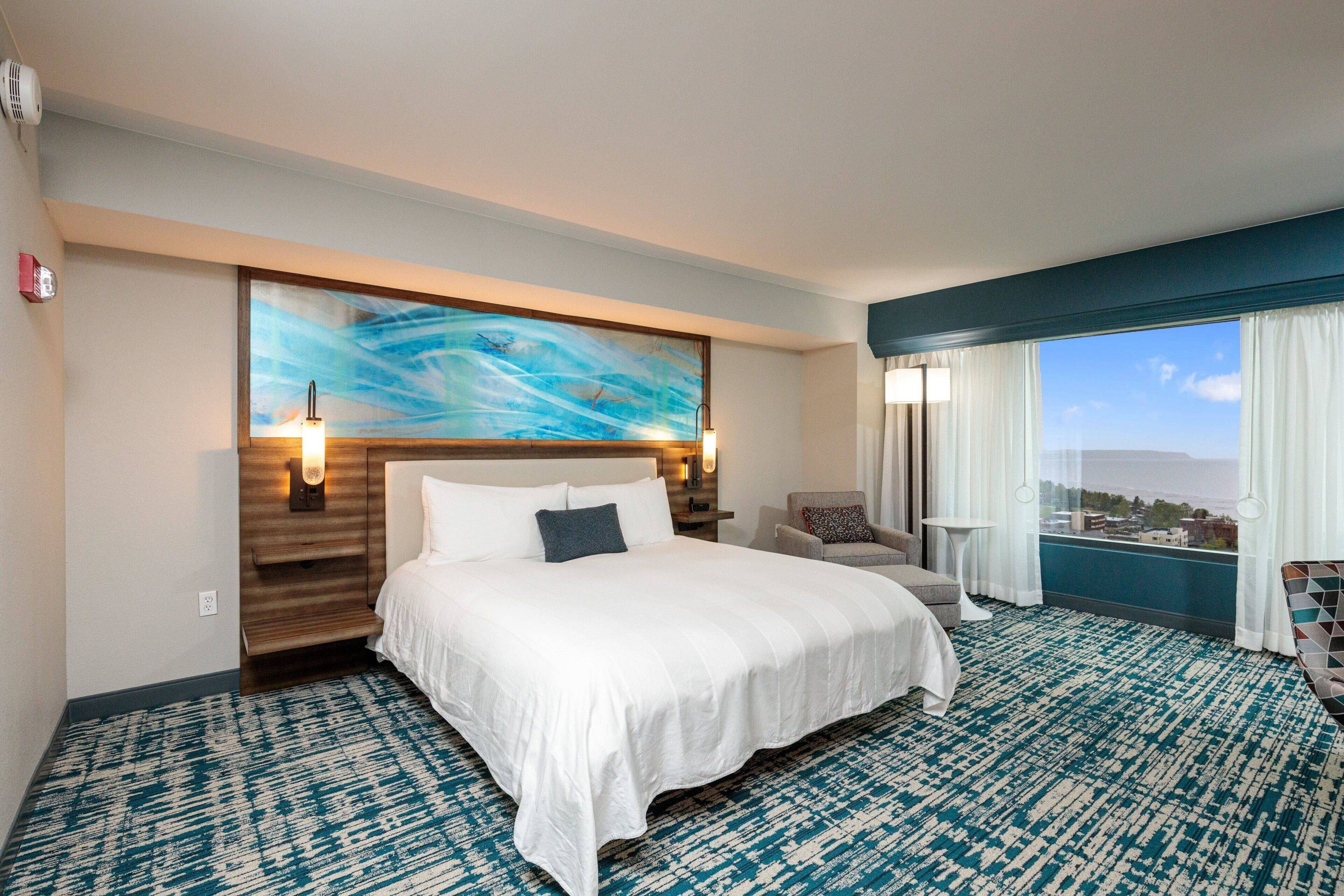 down duvets, desk, iron/ironing board, free cots/infant beds