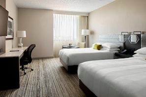 Premium bedding, down duvets, pillow-top beds, in-room safe