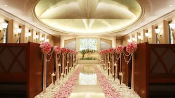 Indoor wedding