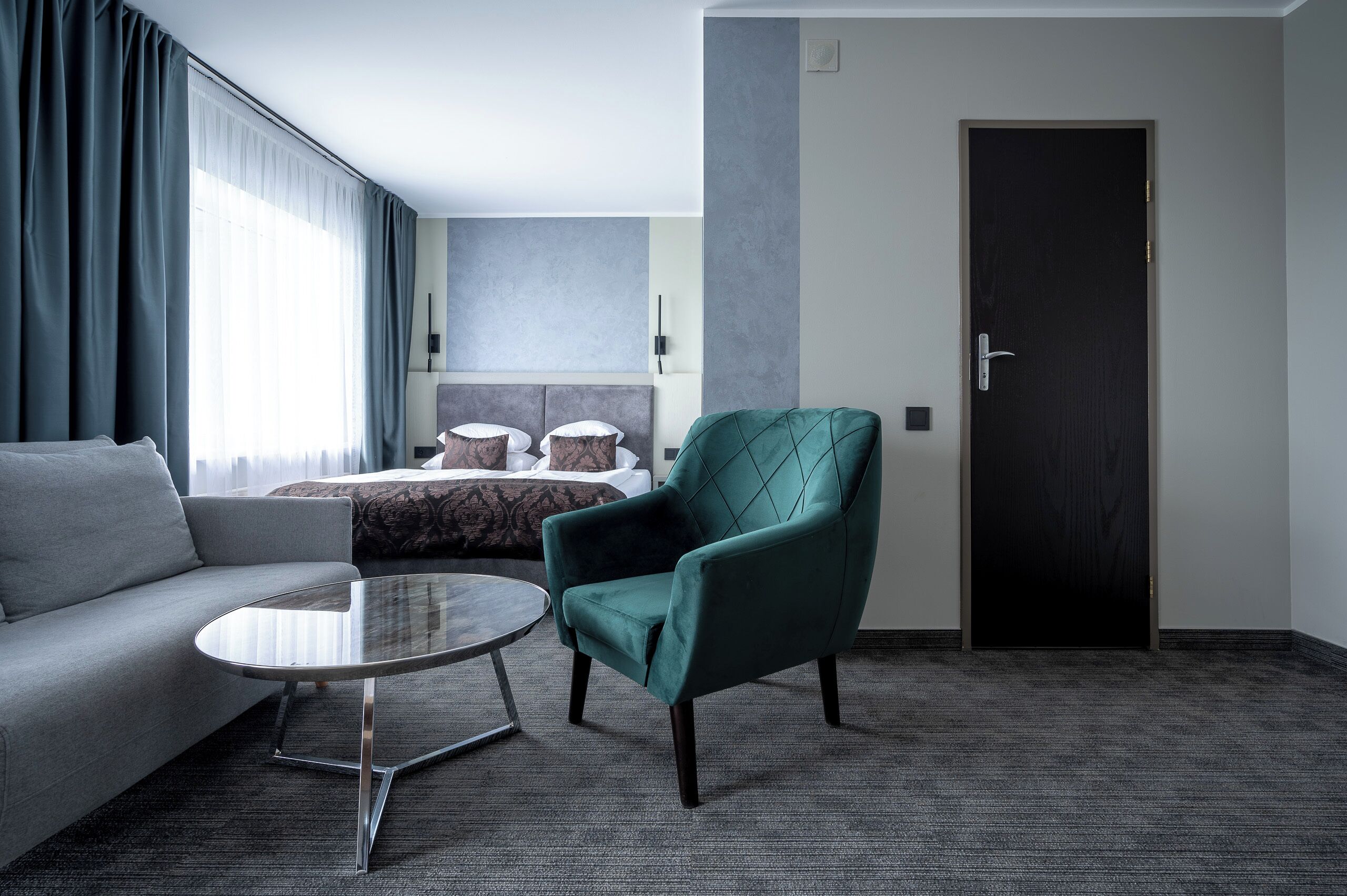 superior double with balcony and park view | 1 bedroom, minibar, in-room safe, desk