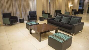 Sala de estar en el lobby