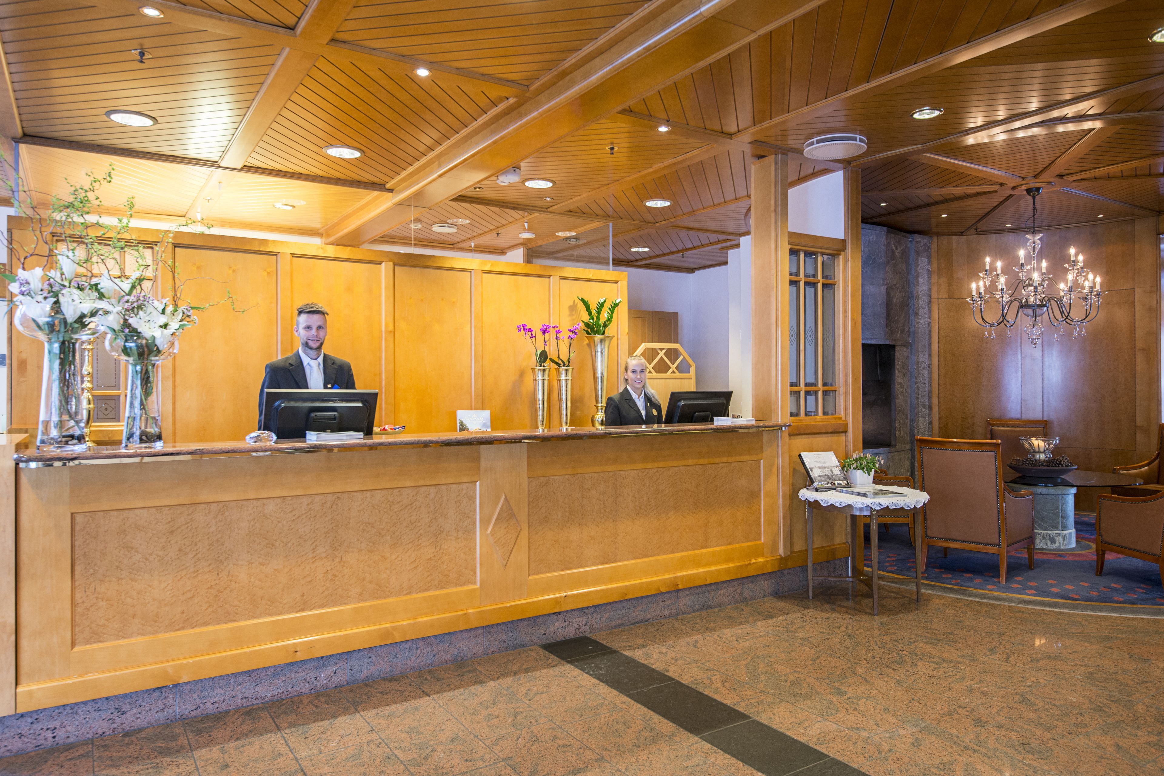 check-in/check-out kiosk