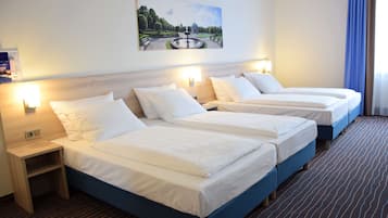 1 habitación y ropa de cama hipoalergénica