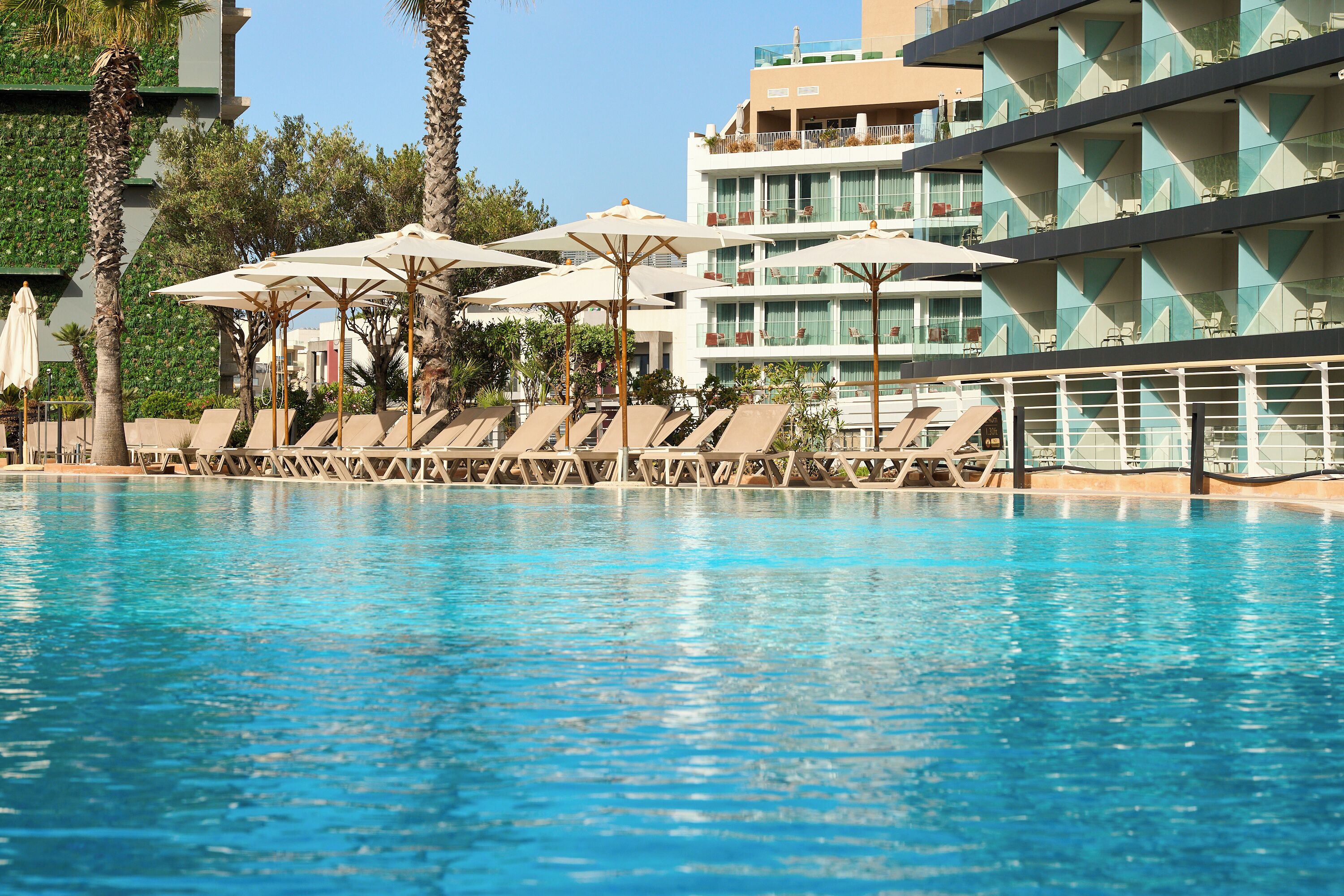 Indoor pool, seasonal outdoor pool, pool cabanas (surcharge)