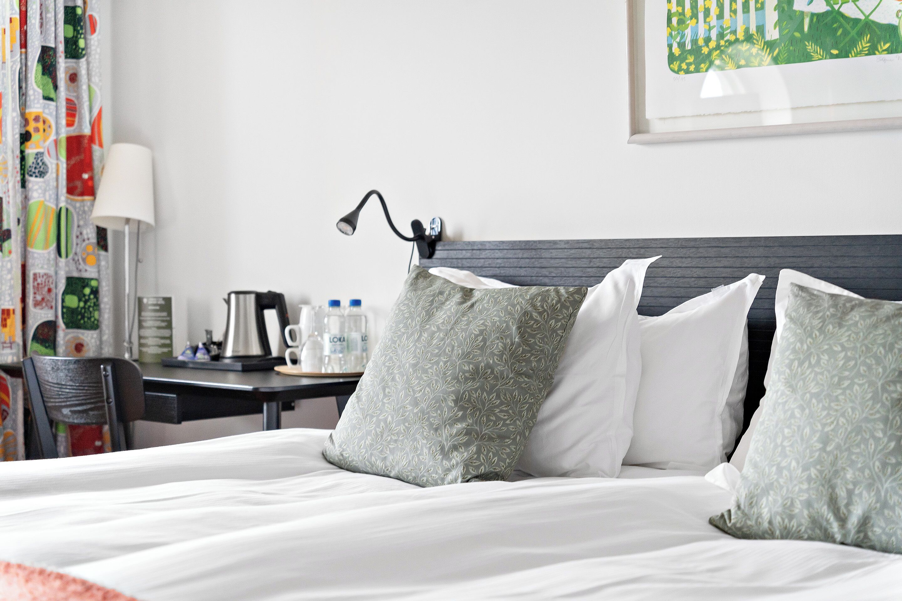 Habitación superior, 1 cama de matrimonio, no fumadores (with Sofabed) | Ropa de cama de alta calidad y espacio para trabajar con un portátil